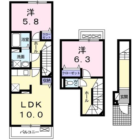 スカイツリーⅢの物件間取画像